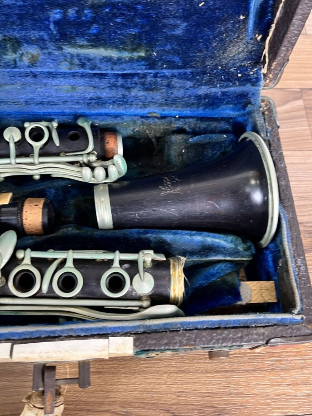 Vintage Paul Dupre France Wood Clarinet Made in France With Case Read - Picture 4 of 16